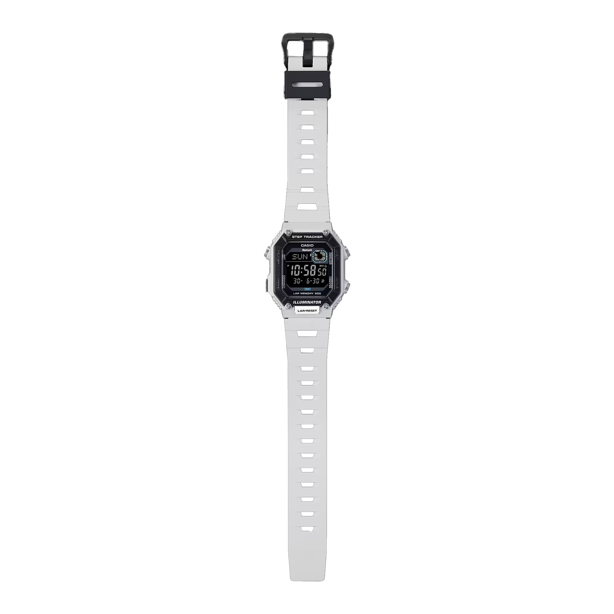 Casio Casio Collection WS-B1000-8BVDF (WS-B1000-8B) , наручные мужские часы фото под углом
