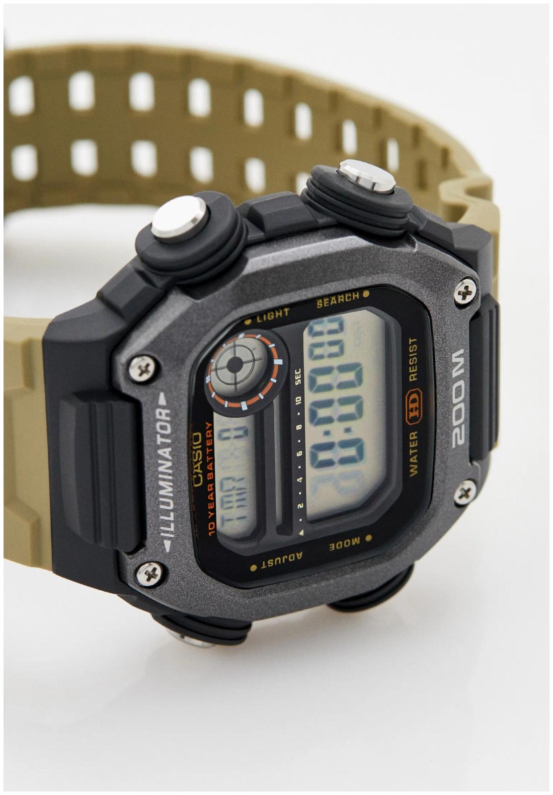 Casio Casio Collection DW-291HX-5AVDF (DW-291HX-5A) япония наручные мужские часы заводная головка с логотипом Casio