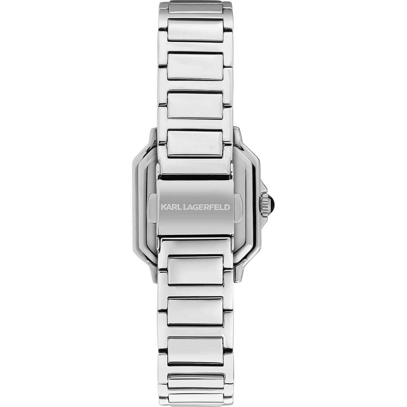 Karl Lagerfeld Karl Lagerfeld Square Classics R0553102506,  сша женские часы на браслете нержавеющая сталь боковой вид