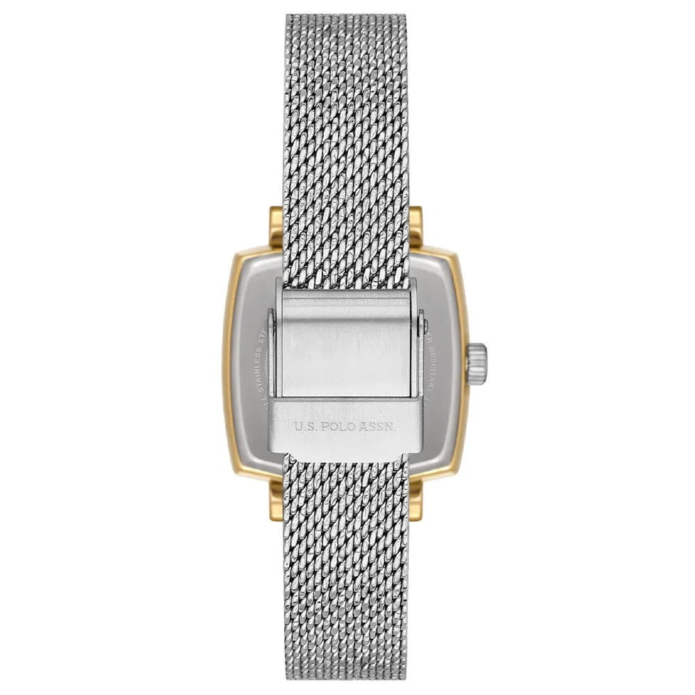 U.S. Polo Assn. U.S. Polo Assn. Stile USPA2066-06,  сша женские часы на браслете нержавеющая сталь боковой вид