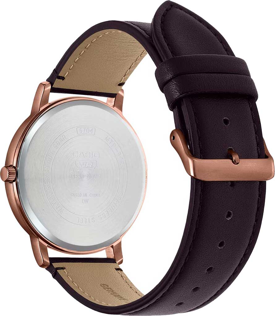 Casio Casio Collection MTP-B120RL-5A мужские часы коричневый циферблат на запястье