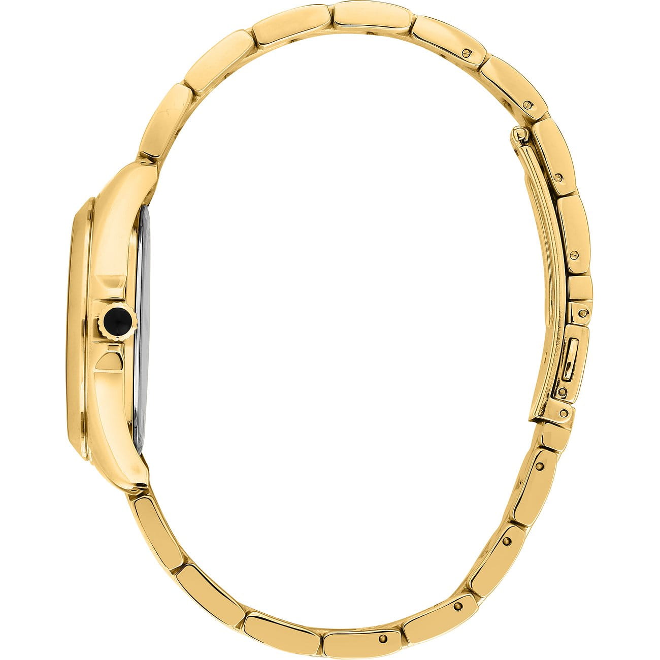 Karl Lagerfeld Karl Lagerfeld Round Essentials R0553101506,  сша женские часы на браслете нержавеющая сталь с ip-покрытием боковой вид