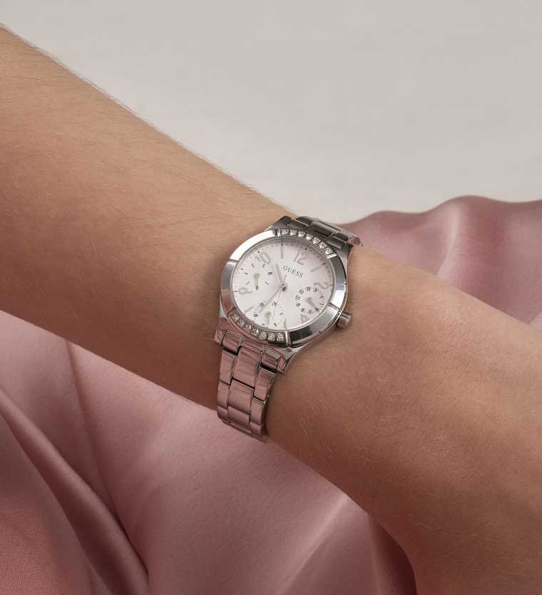 Guess Guess Sport Steel GW0413L1 , наручные женские часы фото под углом