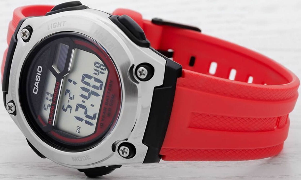 Оригинальные часы Casio Casio Collection W-211-4A кварцевые калибр механизма  общий вид