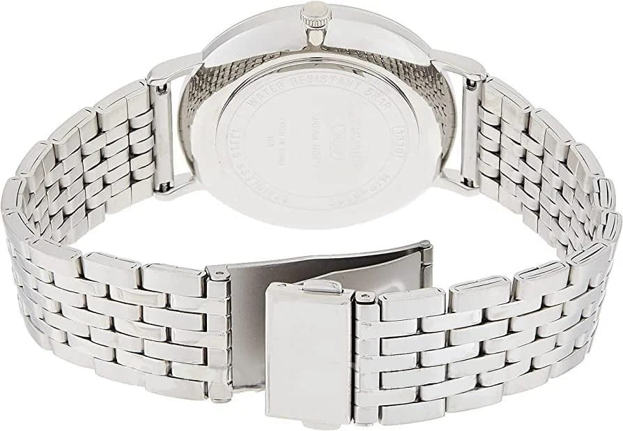 Casio Casio Collection MTP-B110D-2A, collection япония мужские часы на браслете нержавеющая сталь боковой вид