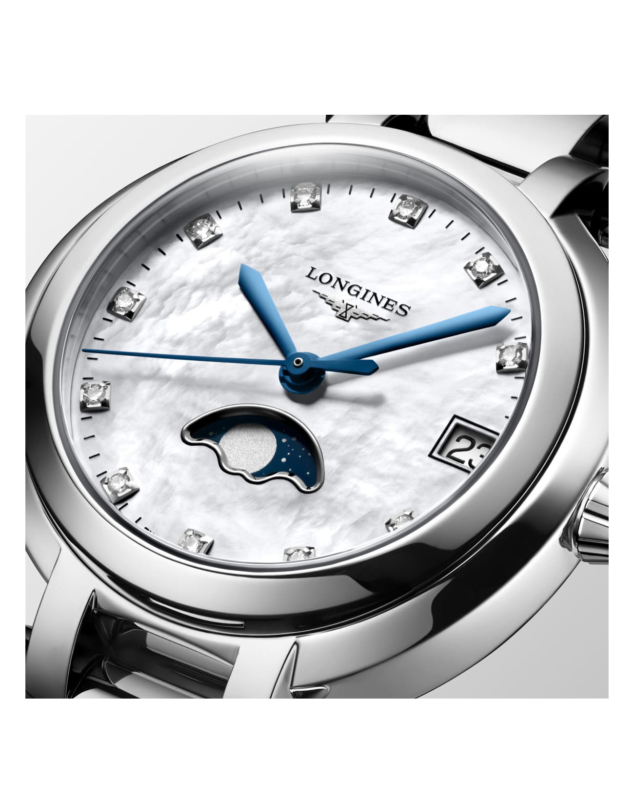 Longines Longines PrimaLuna L8.115.4.87.6 L81154876 оригинальные женские часы в комплекте с коробкой