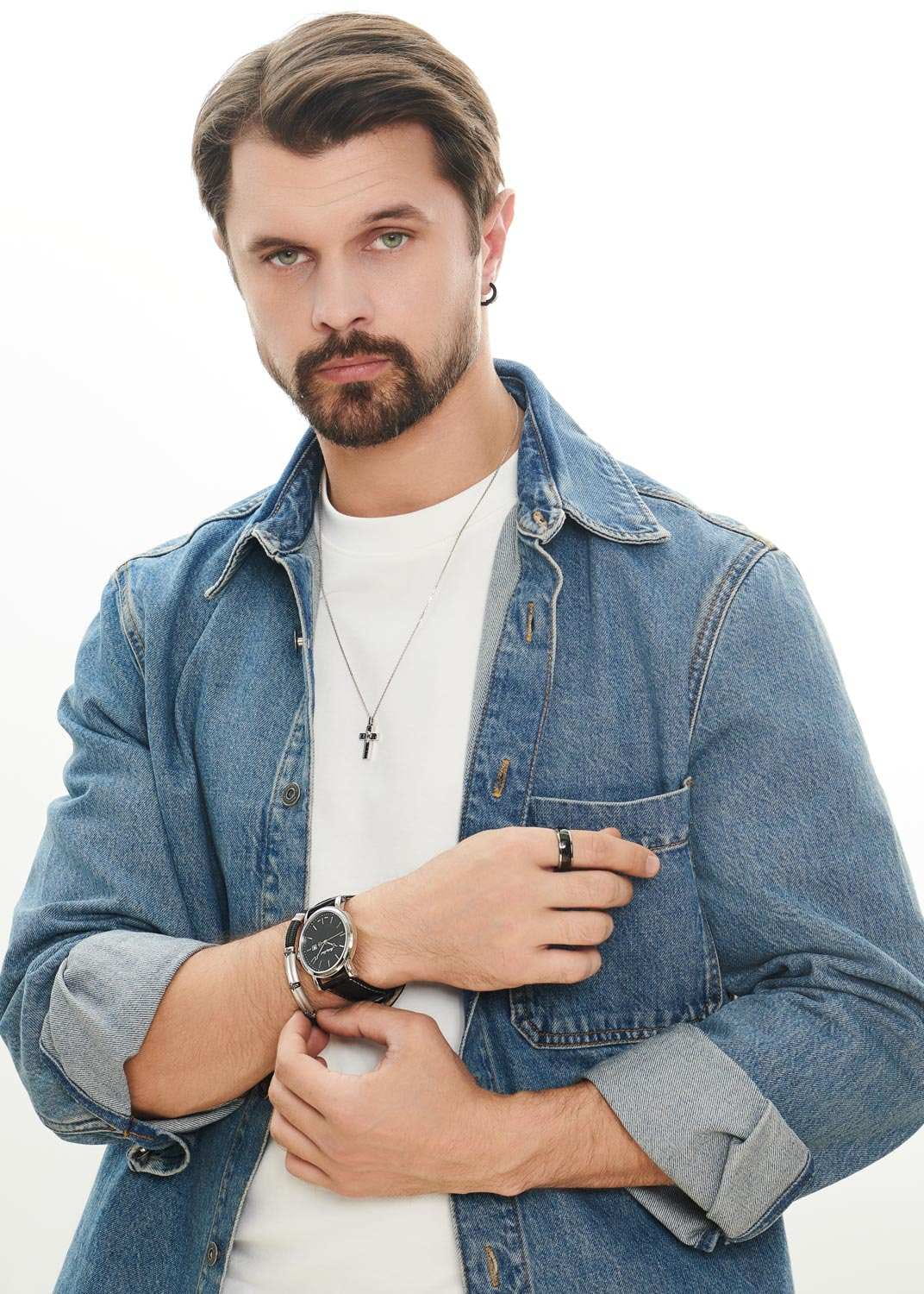 Mathey-Tissot Mathey-Tissot City Auto HB611251ATAN , наручные мужские часы фото под углом