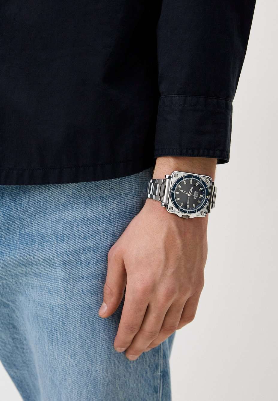 Slazenger Slazenger SL.09.2232.1.03 кварцевые мужские часы часы крупный план синий циферблата