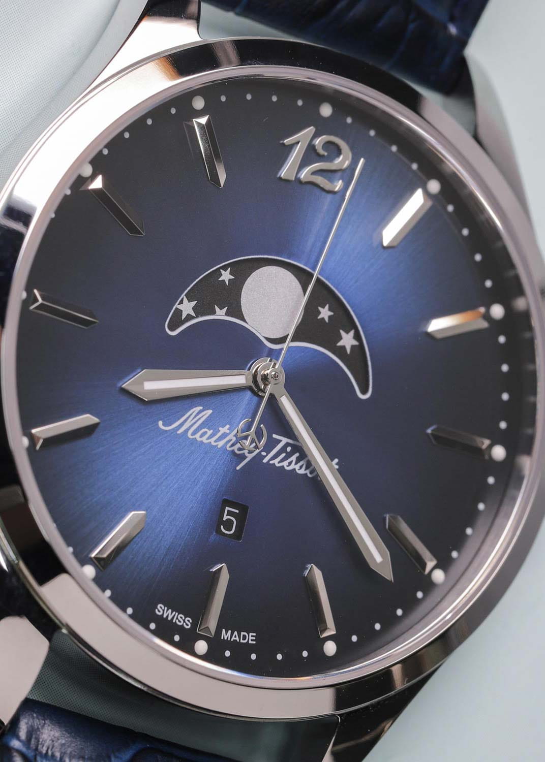 Оригинальные часы Mathey-Tissot Mathey-Tissot Urban H411LABU кварцевые калибр механизма ronda 708 общий вид