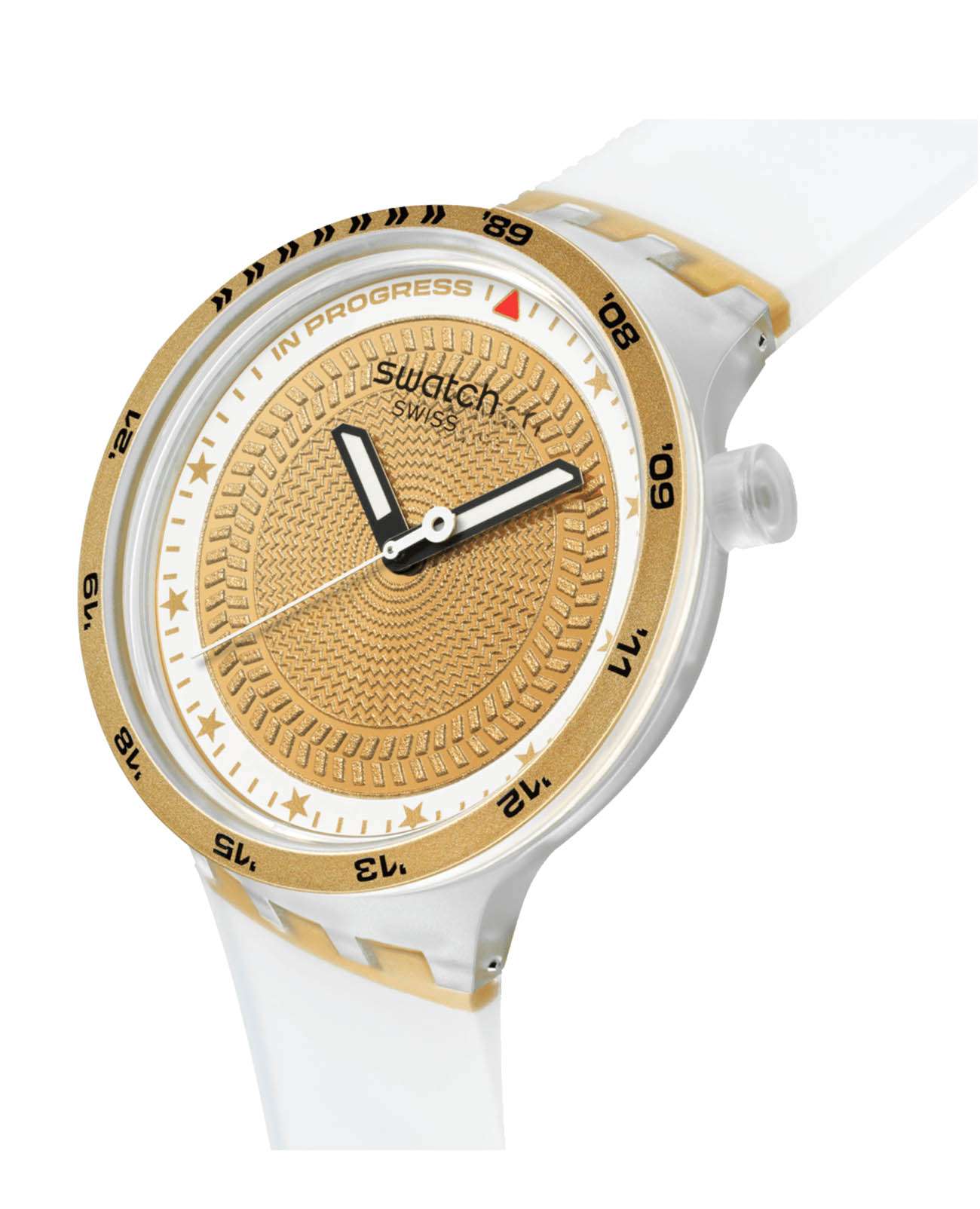 Swatch Swatch Big Bold Biosourced Standard SB05K105 , наручные мужские часы фото под углом
