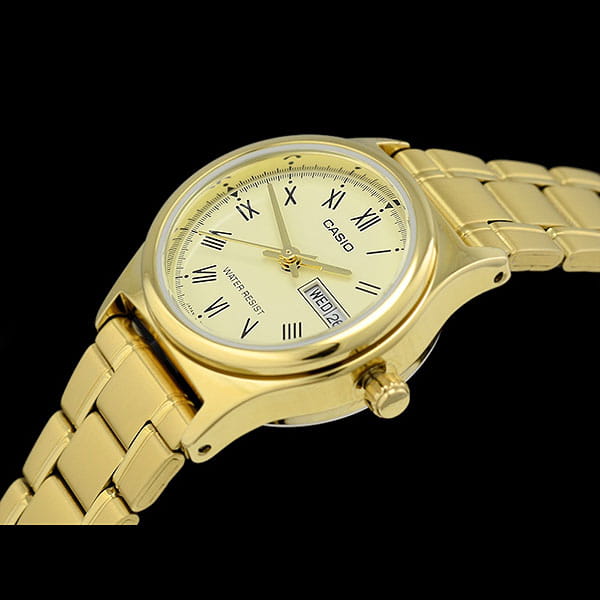 Casio Casio Collection LTP-V006G-9B, ltp япония женские часы на браслете нержавеющая сталь с ip-покрытием боковой вид