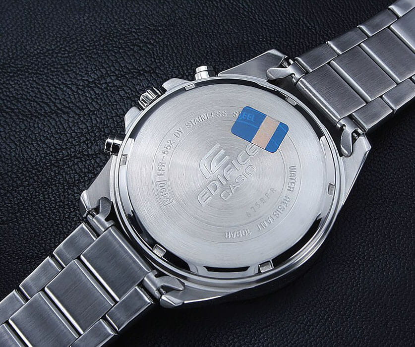 Casio Casio Edifice EFR-552D-1AVUDF (EFR-552D-1A) япония наручные мужские часы заводная головка с логотипом Casio