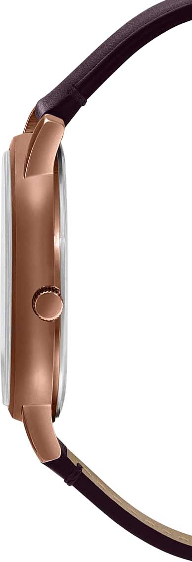 Casio Casio Collection MTP-B120RL-5A, collection япония мужские часы на браслете кожаный боковой вид