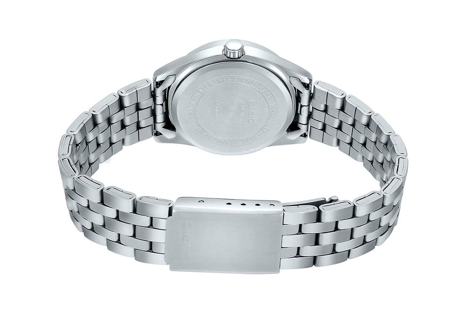 Casio Casio Collection MTP-B110D-1A, collection япония мужские часы на браслете нержавеющая сталь боковой вид