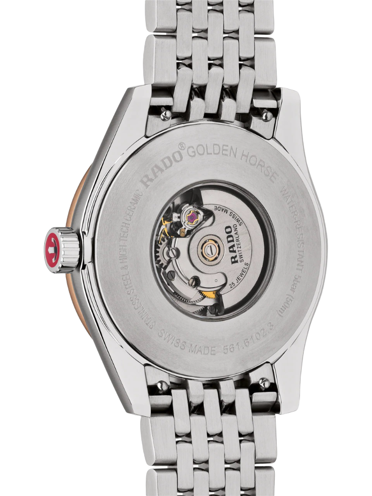 Rado Rado Golden Horse Automatic Diamonds R33102903 Automatic, наручные женские часы фото под углом