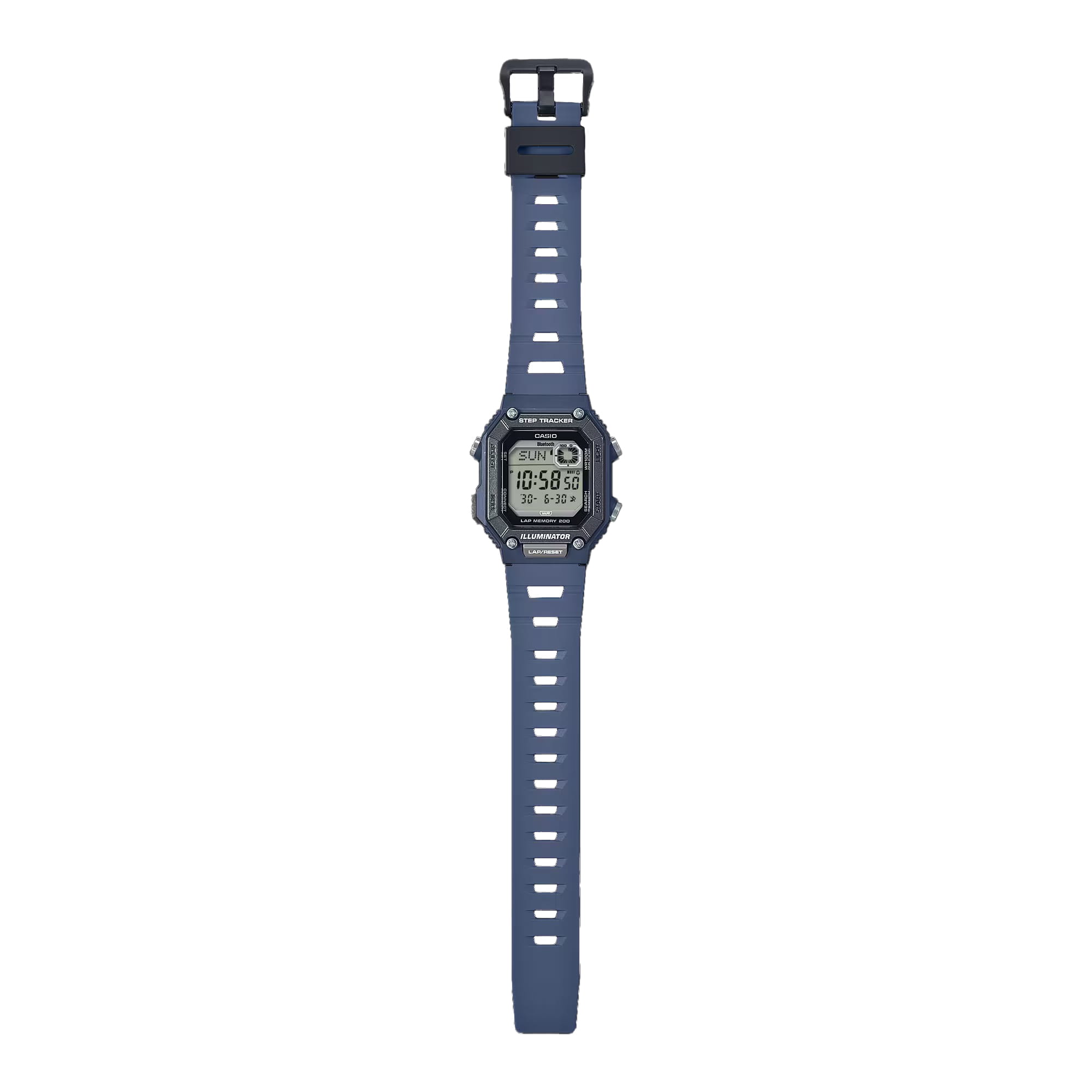 Casio Casio Collection WS-B1000-2AVDF (WS-B1000-2A) , наручные мужские часы фото под углом
