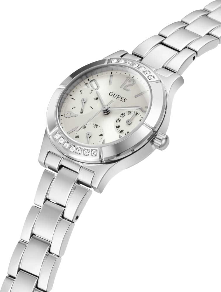Guess Guess Sport Steel GW0413L1,  сша женские часы на браслете нержавеющая сталь боковой вид