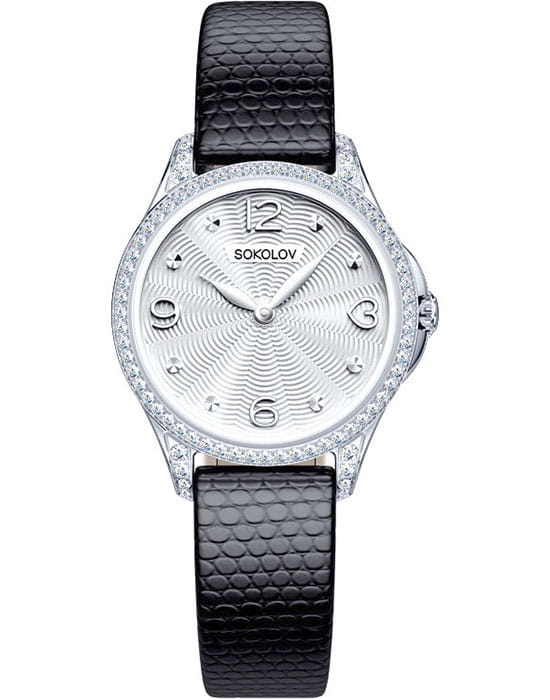 Sokolov 137.30.00.001.01.01.2 , наручные женские часы фото под углом