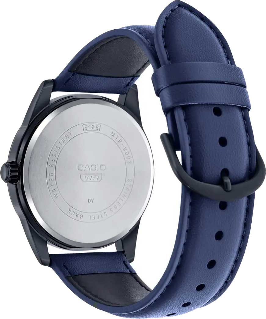 Casio Casio Collection MTP-VD02BL-2E , наручные мужские часы фото под углом