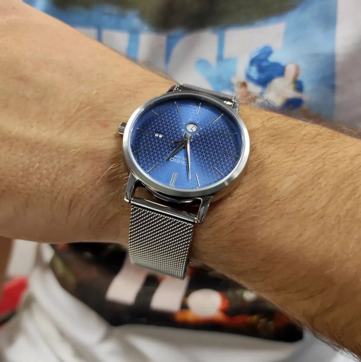 Casio Casio Collection MTP-B125M-2A , наручные мужские часы фото под углом