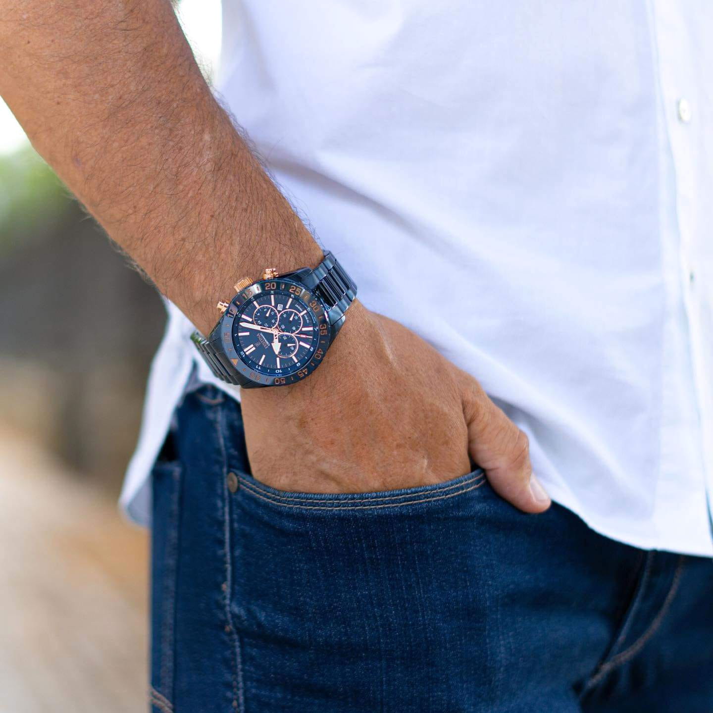 Festina Festina Ceramic F20576/1 , наручные мужские часы фото под углом