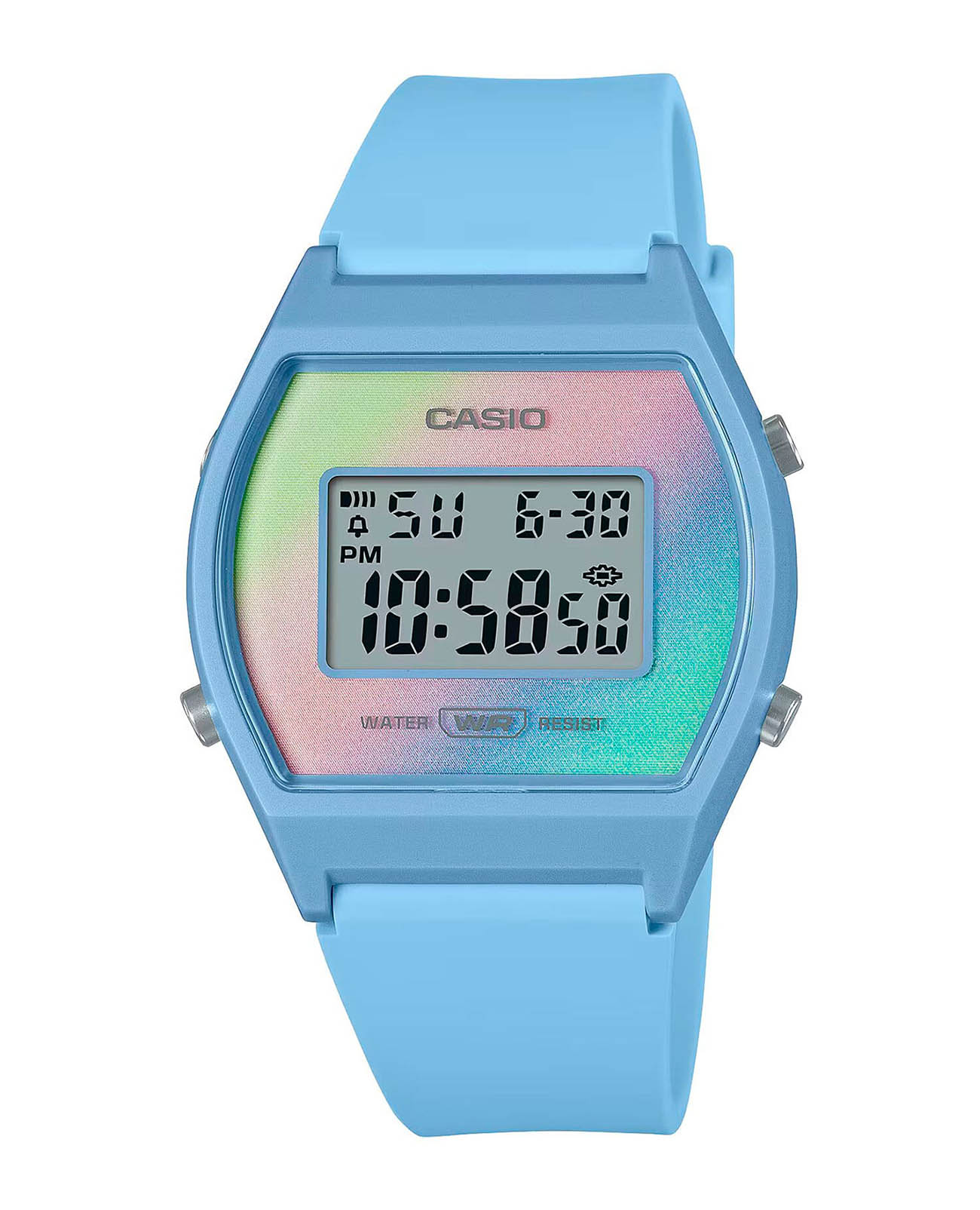 Casio Casio Collection LW-205H-2A  LW-205H-2A кварцевые женские часы  циферблат, браслет пластик — вид спереди
