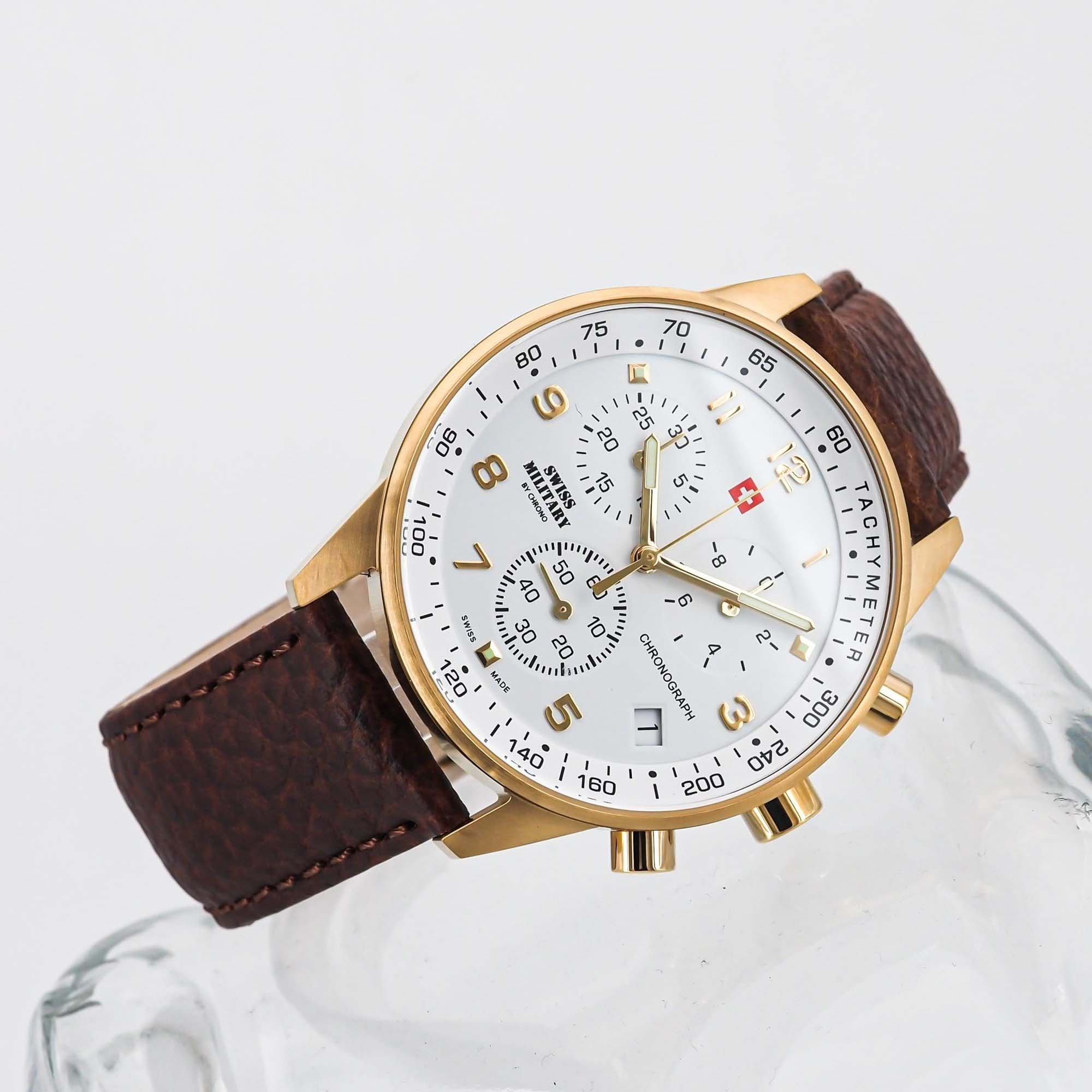 Swiss Military by Chrono SM34012.07 мужские часы застежка крупным планом