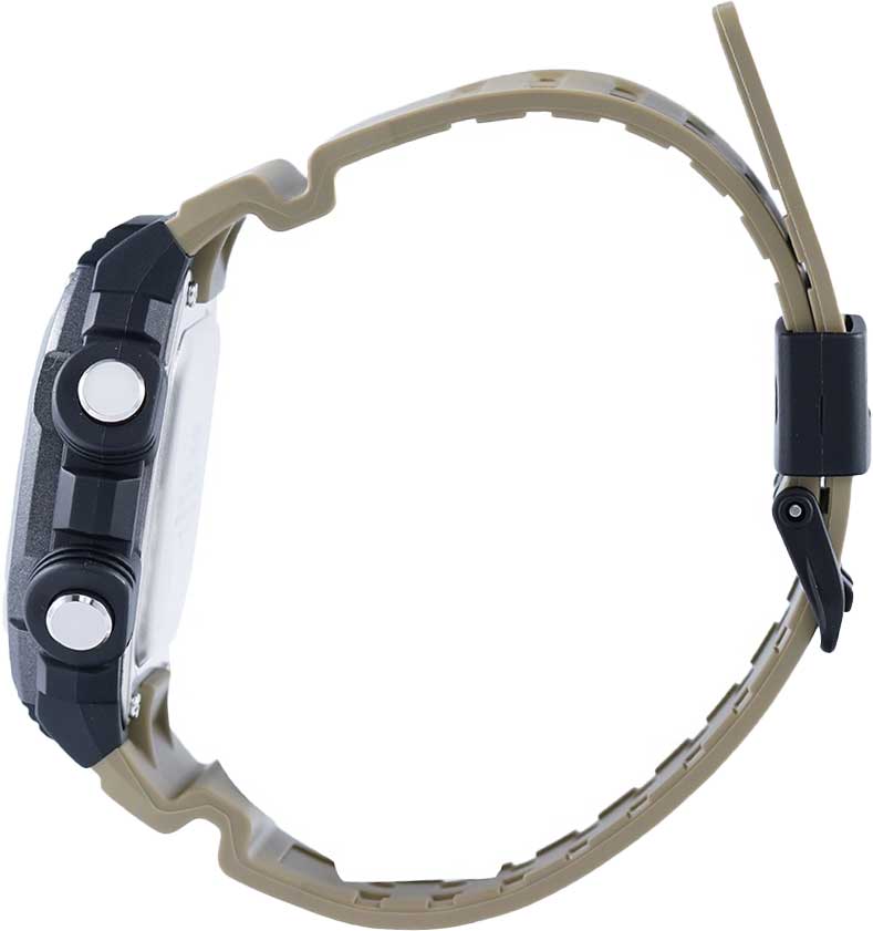 Casio Casio Collection DW-291HX-5AVDF (DW-291HX-5A), collection япония мужские часы на браслете пластик боковой вид