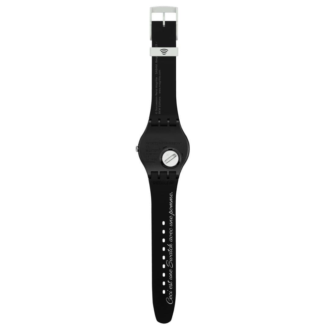 Swatch Swatch New Gent Swatch Pay! SVIZ103-5300, gent швейцария женские часы на браслете силикон боковой вид