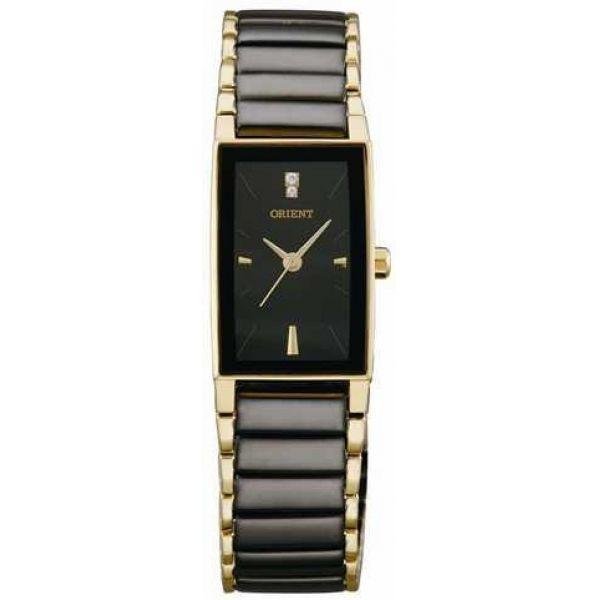Orient Orient UBRD001B (FUBRD001B)  FUBRD001B  женские часы черный циферблат, браслет  — вид спереди