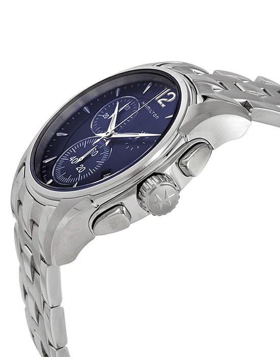 Hamilton Hamilton Jazzmaster Chrono Quartz H32612141 , наручные мужские часы фото под углом