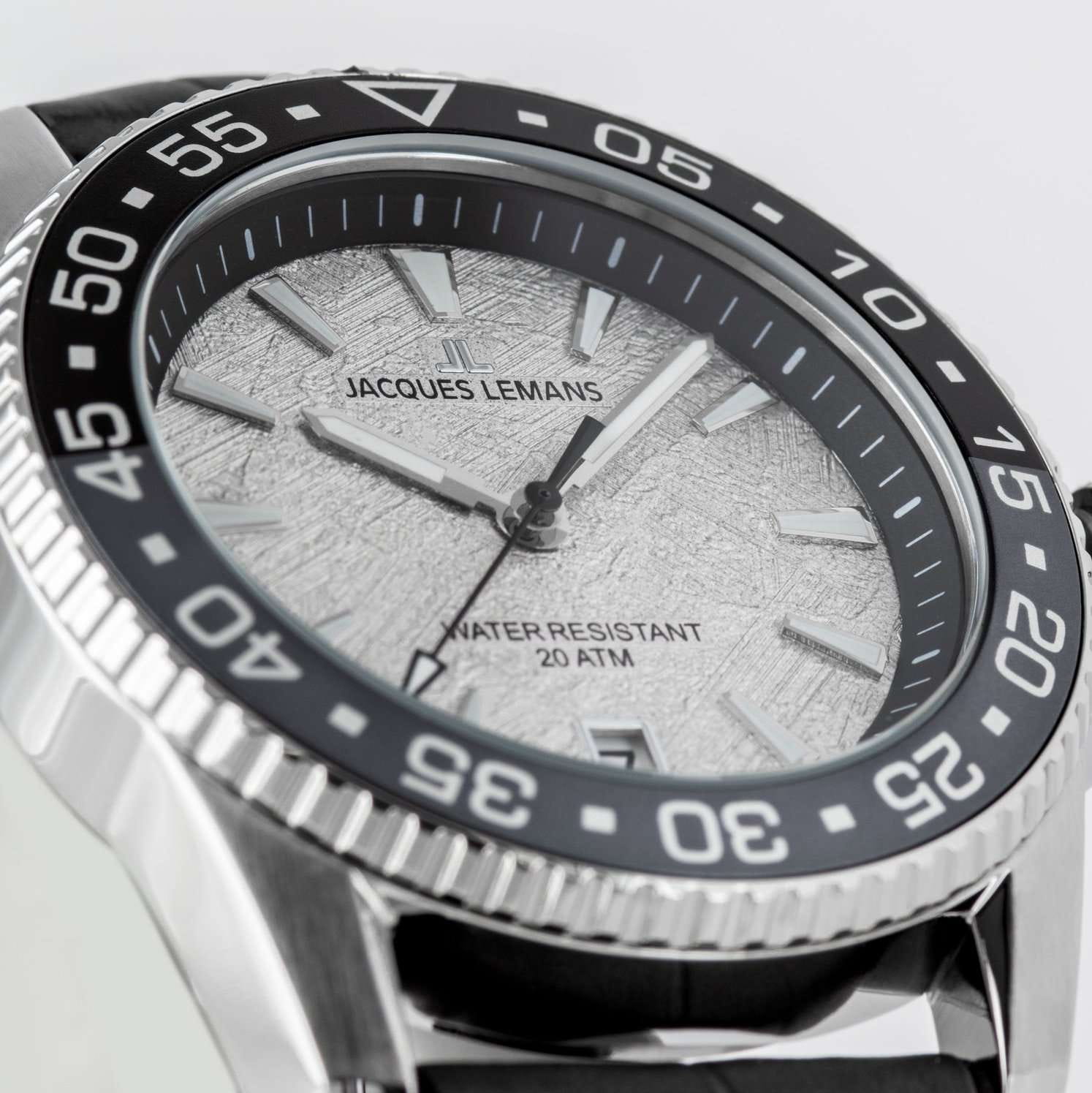 Jacques Lemans Jacques Lemans Liverpool Diver 1-2205E , наручные мужские часы фото под углом