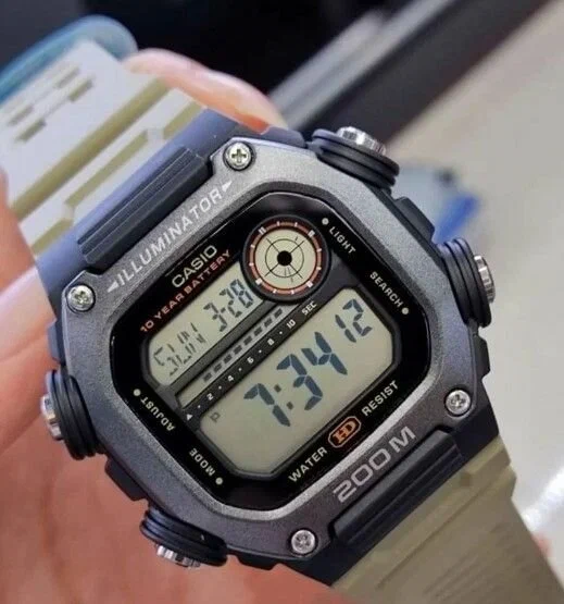 Casio Casio Collection DW-291HX-5AVDF (DW-291HX-5A) кварцевые часы с аксессуарами мужские часы модель DW-291HX-5A