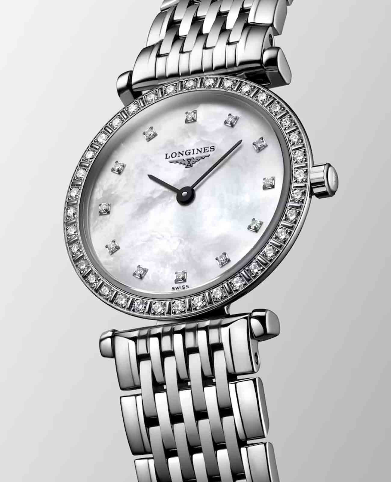 Longines Longines La Grande Classique L4.341.0.80.6, la grande classique швейцария женские часы на браслете нержавеющая сталь боковой вид