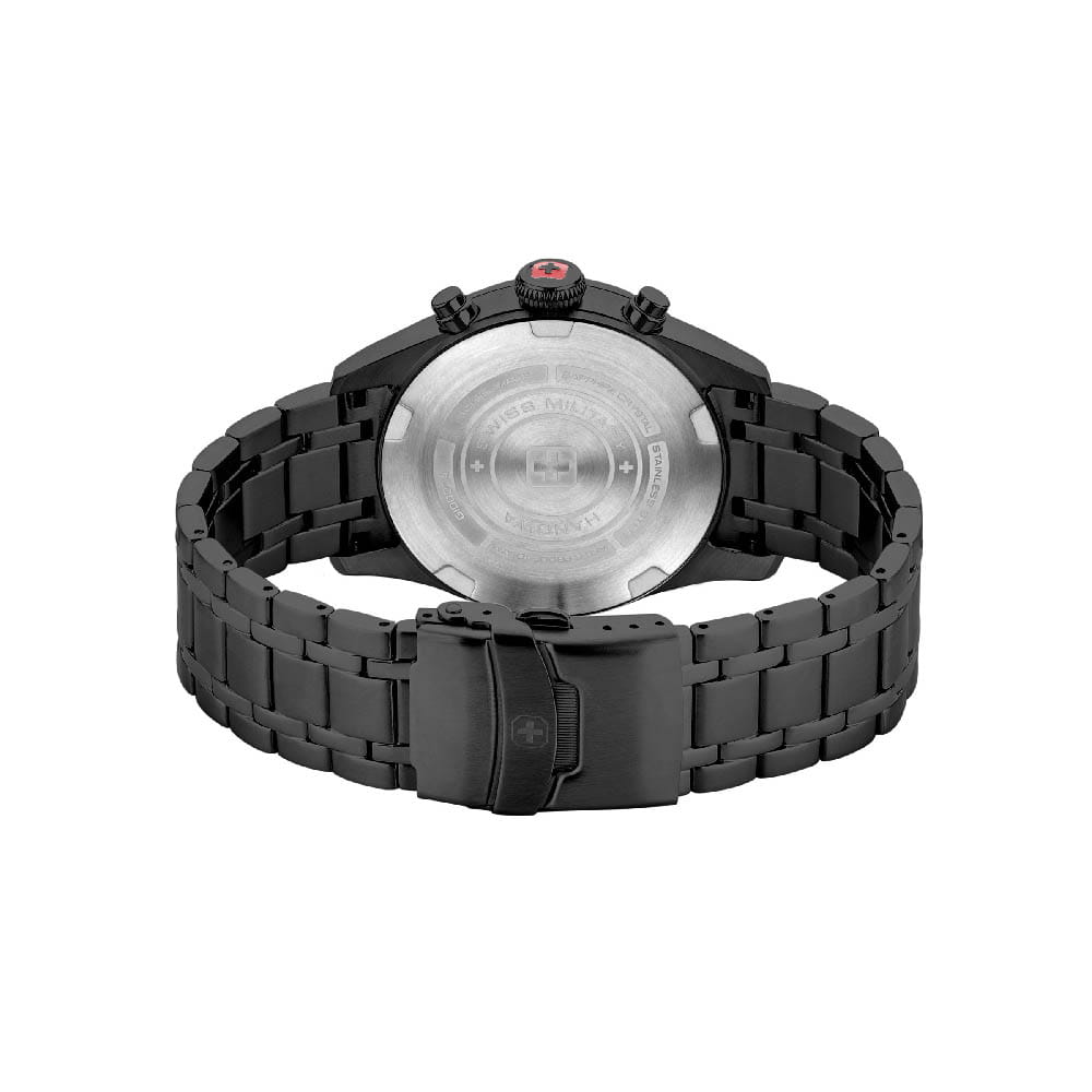 Swiss Military Hanowa Swiss Military Hanowa Thunderbolt Chrono SMWGI0000431  - задняя крышка металл сталь корпуса, швейцария часы