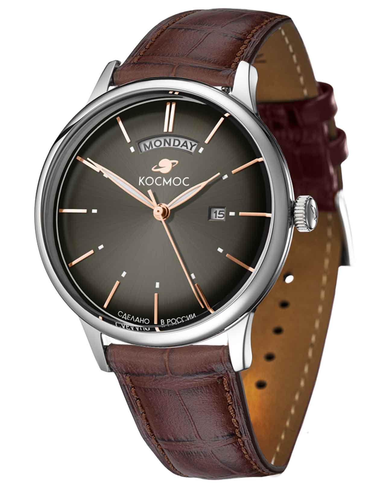 Космос Космос Орион K 011.12.34 , наручные мужские часы фото под углом