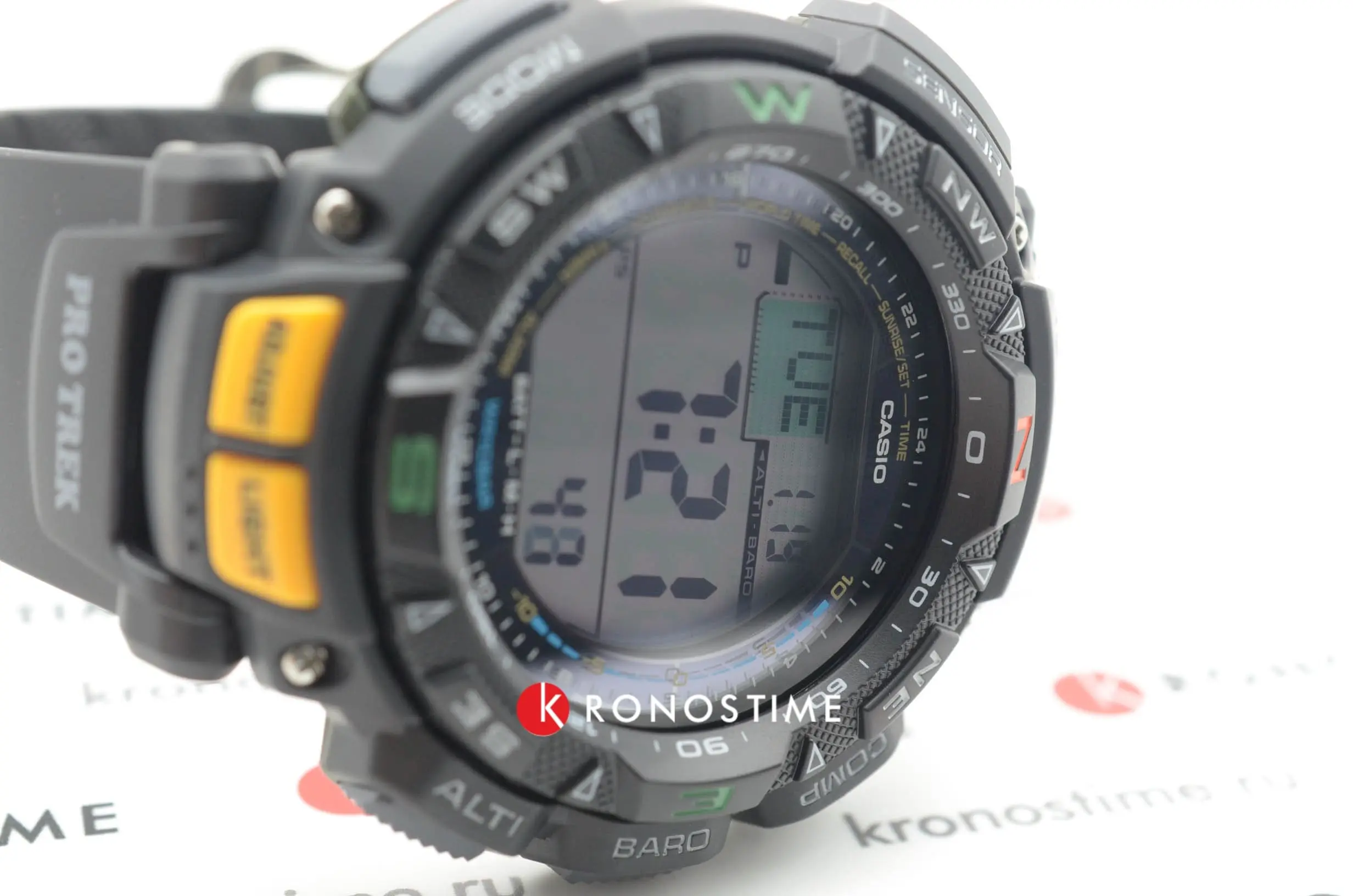 Часы Casio Pro Trek PRG-240-1E купить в Владивостоке по цене 28269 RUB:  описание, характеристики