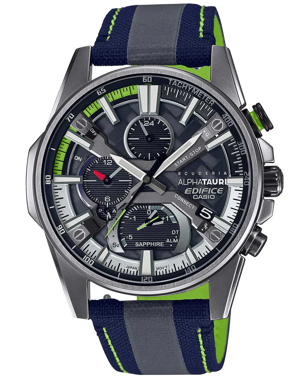 Часы Casio Edifice Scuderia Alpha Tauri Limited Edition EQB-1200AT-1A  купить в Владивостоке по цене 81629 RUB: описание, характеристики