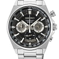 Seiko Seiko Conceptual Series Sports SSB397P1  SSB397P1 кварцевые мужские часы черный циферблат, браслет нержавеющая сталь — вид спереди
