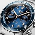 Longines L38214936 мужские часы застежка крупным планом