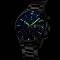TAG Heuer TAG Heuer Carrera CBK2115.BA0715 механические мужские часы часы крупный план синий циферблата