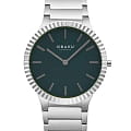 Obaku Obaku Linje Jude V292GXCESC  V292GXCESC кварцевые мужские часы зеленый циферблат, браслет нержавеющая сталь — вид спереди