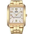 Orient Orient FPAA001W (FFPAA001W)  FFPAA001W механические мужские часы белый циферблат, браслет  — вид спереди