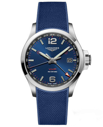 Longines Conquest V.H.P. GMT L3.728.4.96.9