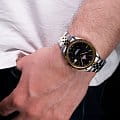 Swiss Military by Chrono Swiss Military by Chrono Сверхточные SM34065.04 мужские часы черный циферблат на запястье