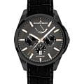 Jacques Lemans Jacques Lemans Derby 1-2204K  1-2204K механические мужские часы  серый циферблат, браслет кожаный — вид спереди