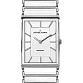 Jacques Lemans Jacques Lemans 1-1651E  1-1651E кварцевые женские часы черный циферблат, браслет сталь + pvd + керамика — вид спереди