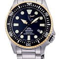 Orient Orient RA-EL0003B  RA-EL0003B механические мужские часы черный циферблат, браслет нержавеющая сталь — вид спереди