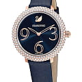 Swarovski Swarovski 5484061,  швейцария женские часы на браслете кожа + текстиль боковой вид