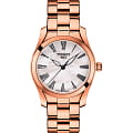 Tissot Tissot T-Wave T112.210.33.113.00 T Wave T1122103311300 кварцевые женские часы перламутровый циферблат, браслет сталь c pvd покрытием — вид спереди